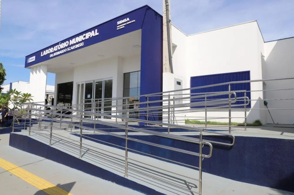 Sorriso- MT inaugura Laboratório Municipal de Análises Clínicas 