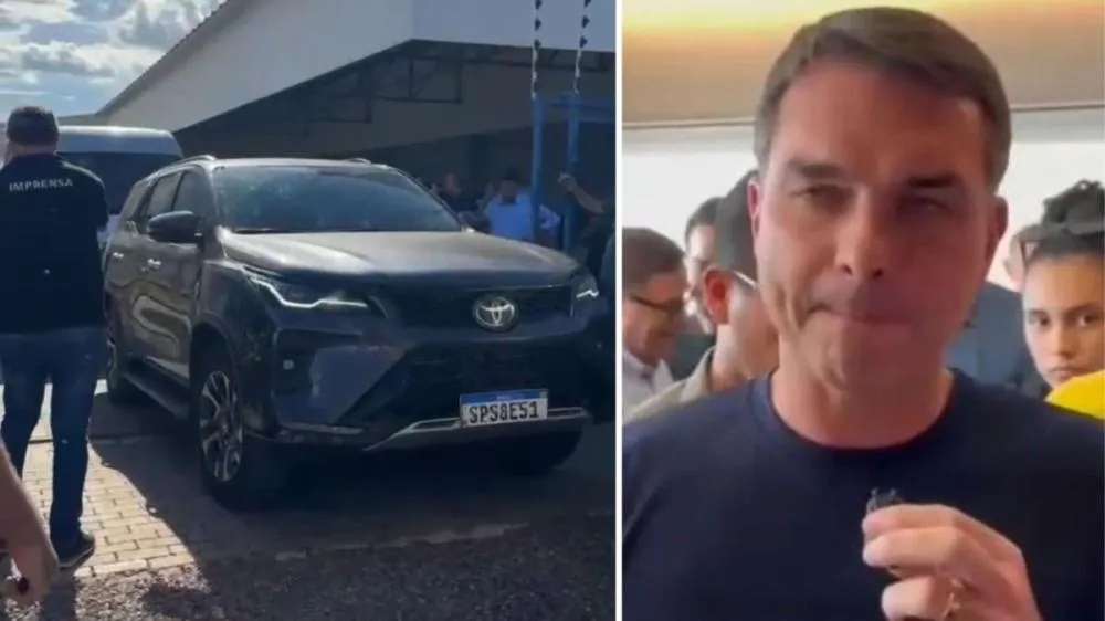 Flávio Bolsonaro participa da Norte Show em Sinop e articula apoio do agro para 2026