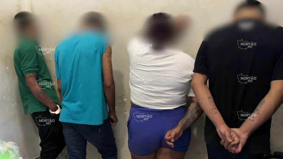 PM prende quatro pessoas com drogas em Sorriso (MT); dois suspeitos têm ligação com morte de Nayara Miranda