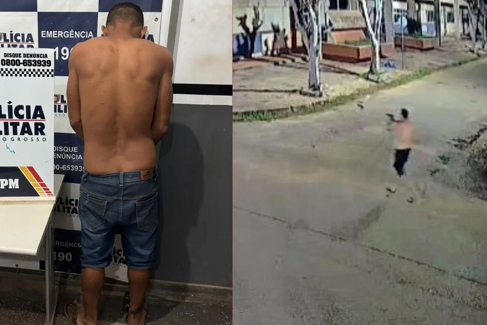 PM de folga impede homem com 57 passagens pela polícia de estuprar mulher em Cáceres (MT)