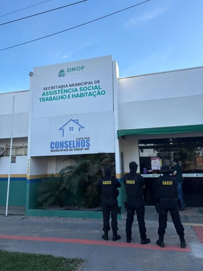 Servidores de Sinop (MT) são investigados por facilitar festas de facção para expandir atuação