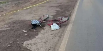 Ciclista de 72 anos morre atropelada ao atravessar rodovia de MT